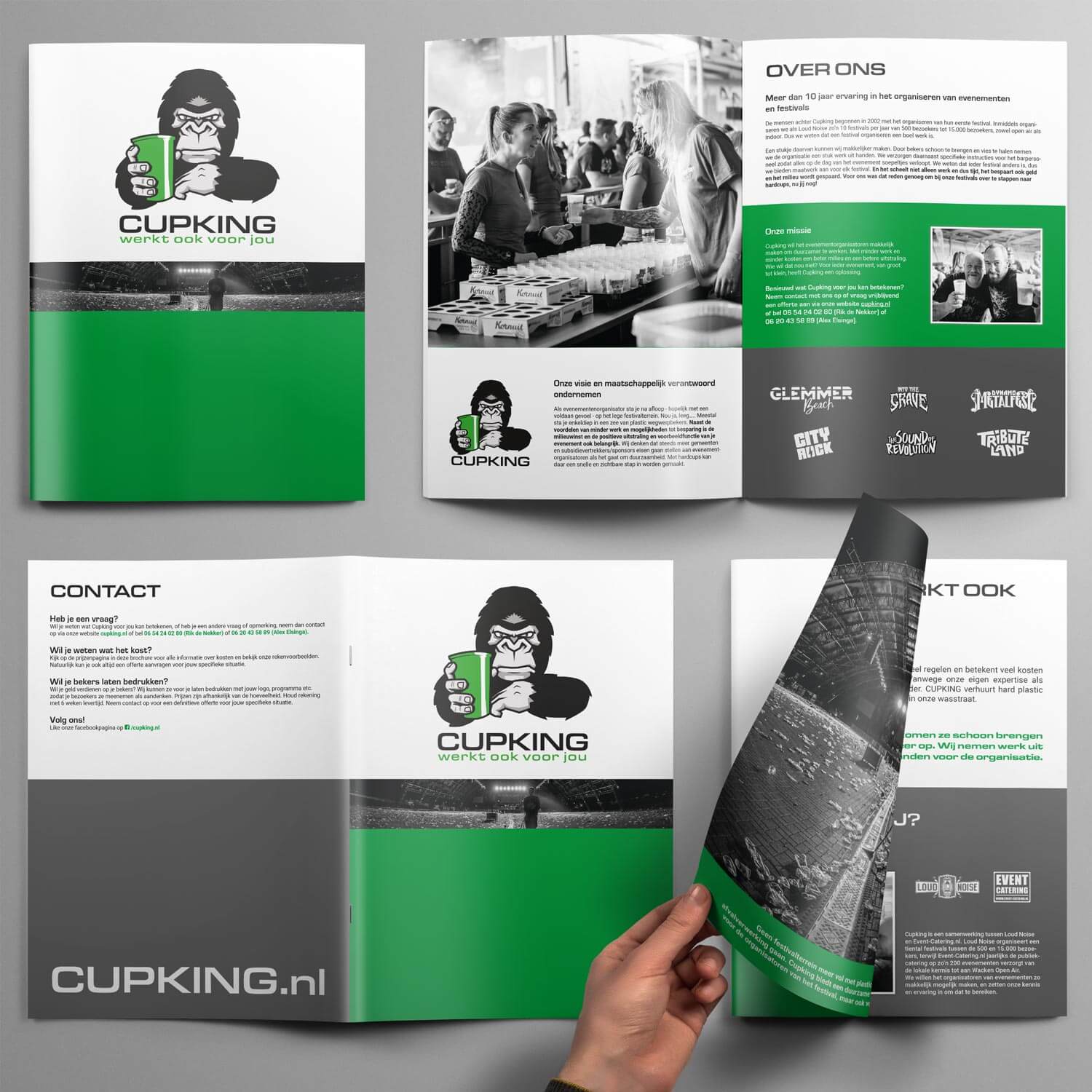 Grafisch Vormgever Project Cupking brochure JeroenWebsitemarketing